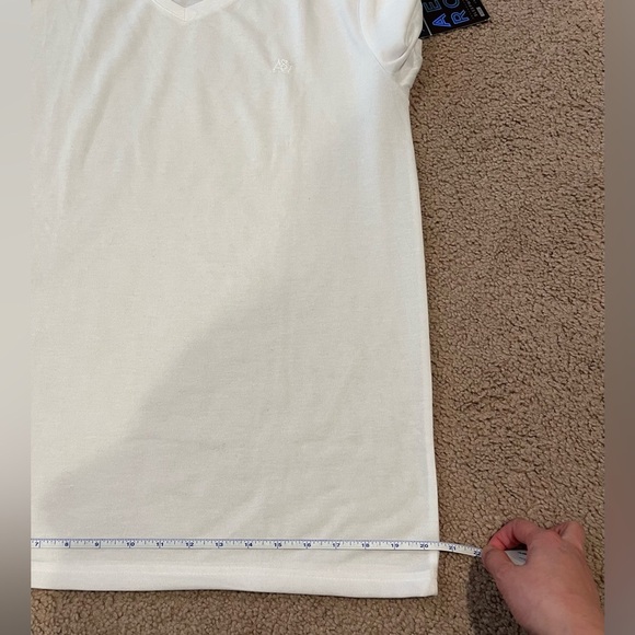 AEROPOSTALE White V-neck Sleepwear - Picture 8 of 9